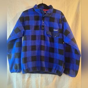 Patagonia Synchilla Blue and Black .